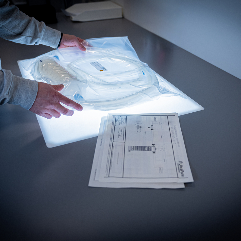 We follow the highest quality standards and requirements in life sciences industry. 